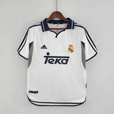 Real Madrid 00/01 home Football kit - Footyb